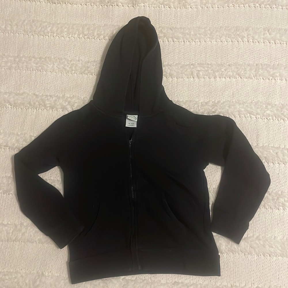 Y2K Circo black hoodie cotton kangaroo pockets unisex boys girls size M 7 8